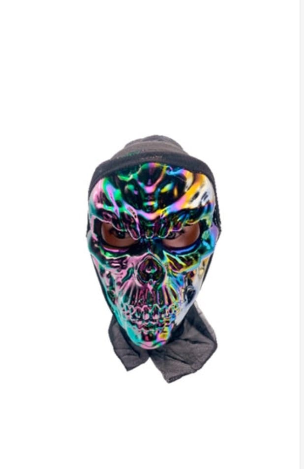 Máscara Calavera Holográfica